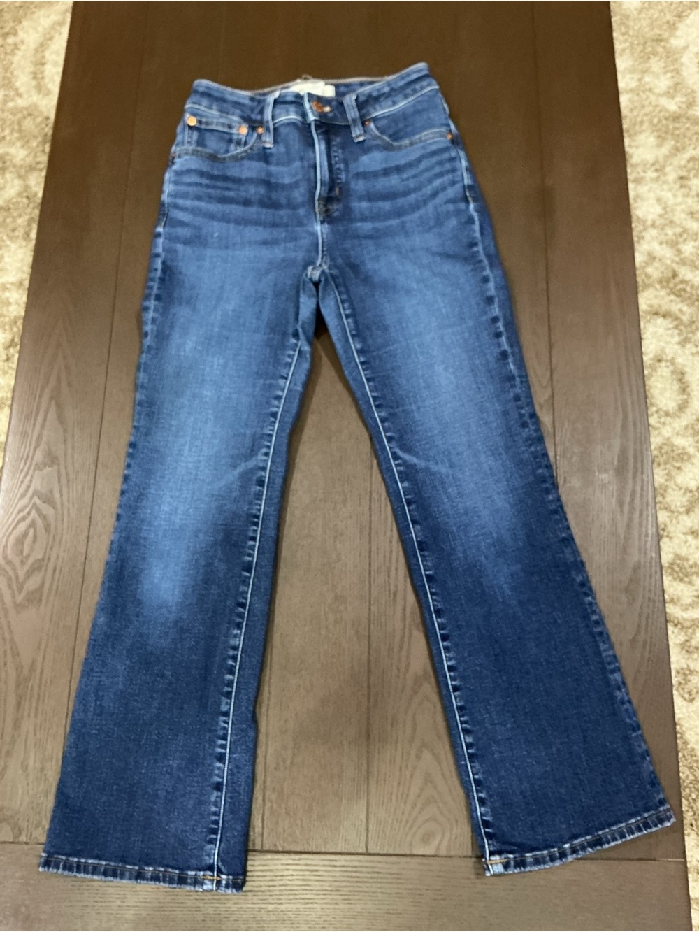 Madewell Curvy Kick Out Jeans